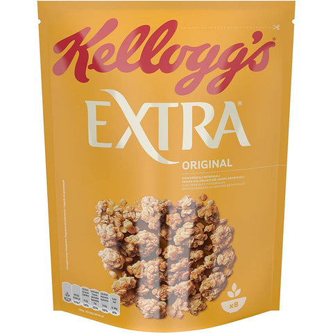 Kellogg's Extra Original italienisch Knusprige Haferflocken 100% Vollkorn 375g-Packung italienisch