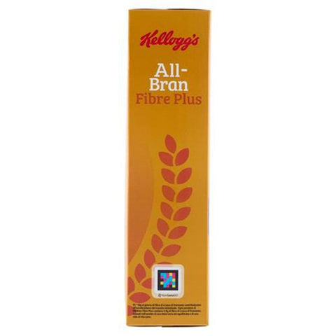 Kelloggs Kellogg's All - Bran Fibre Plus gemischtes Cereals, Volle Weizenfaser Getreide Müsli reich an Ballaststoffen 6x 500g inkl. Italian Gourmet polpa 400g Original italienisch
