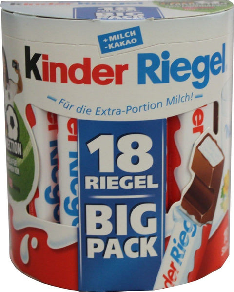 Kinder Chocolate Riegel Kinder Schokoladenriegel 1 x 18 Stück 4008400221823