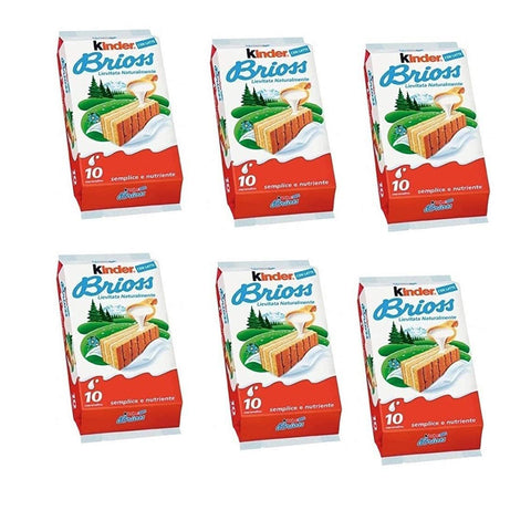 Kinder Ferrero Brioss Kuchen mit Milch classic brioche kekse 10x30g Original italienisch