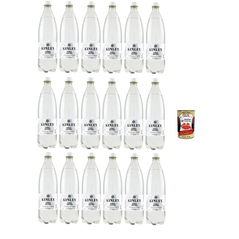 Kinley Tonic Water Tonic Water Kinley Tonic Water Tonic Water Haustier 18x1lt Original italienisch inkl. Italian Gourmet Polpa 400g 8032804040014