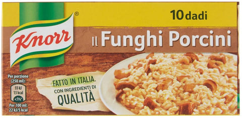 Knorr Brühe & Fond 3x knorr dado funghi porcini brodo Steinpilze Suppenwürfel Brühe 10 pz 8000830001194