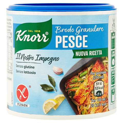 Knorr Brühe & Fond 6x Knorr Brodo Granulare Nuova Ricetta Pesce Granulierte Brühe Fisch 150 Gr 8717163830987