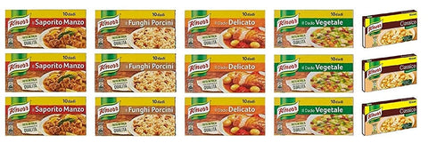 Knorr Brühe & Fond Testpaket Knorr dado brodo Suppenwürfel Brüh an Geschmack Nuss ( 15 x 10pz )