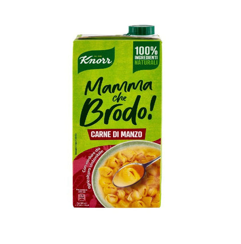 Knorr Brühe Knorr Mamma Che Brodo! Carne di manzo fertige Brühe 1L 8720182716361