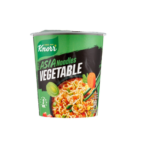Knorr Nudeln & Pasta Knorr Asia Noodles VERDURE Vegetable 65 g 8x 63 g + Italian Gourmet polpa 400gr