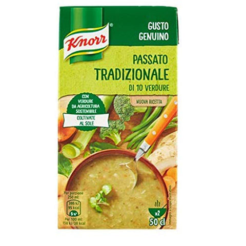 Knorr Passato Tradizionale Vergangenheit traditionell Echter Geschmack 1x500ml Original italienisch Sauce