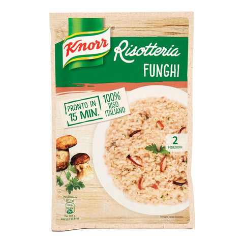 Knorr Reisgerichte Knorr Risotteria ai Funghi Porcini (175gr) Risotto mit Steinpilzen 8001080003822