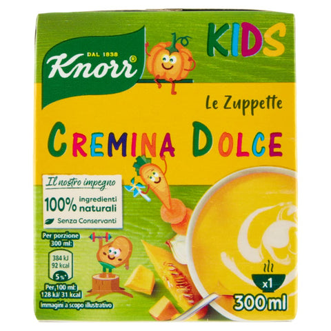 Knorr Suppe MHD 06/2023 Knorr Kids Le zuppette cremina dolce Suppe für Kinder 300ml 8720182224651