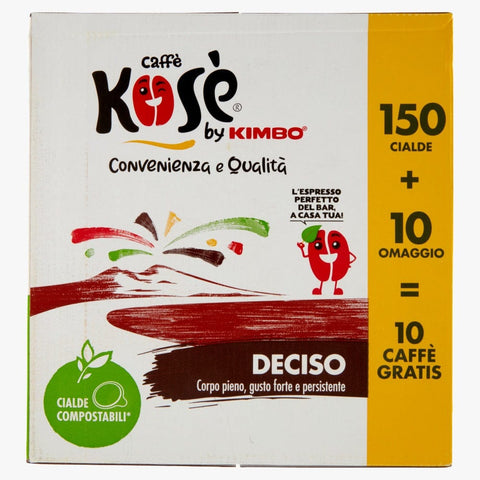 Kosè Kaffeepads Kosè By Kimbo Caffè in Cialde Deciso 150+10 Kaffeepads