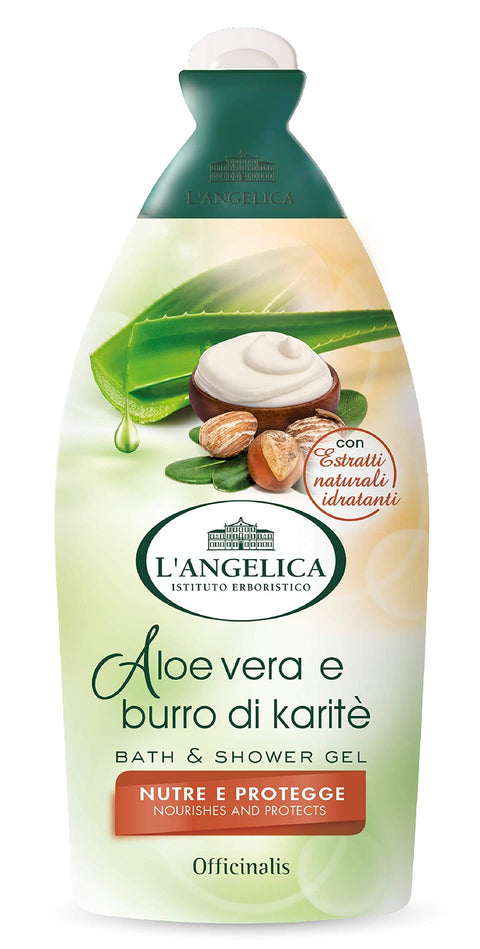 aloe vera gél ital L'Angelica Duschgel Aloe und 1 Stk