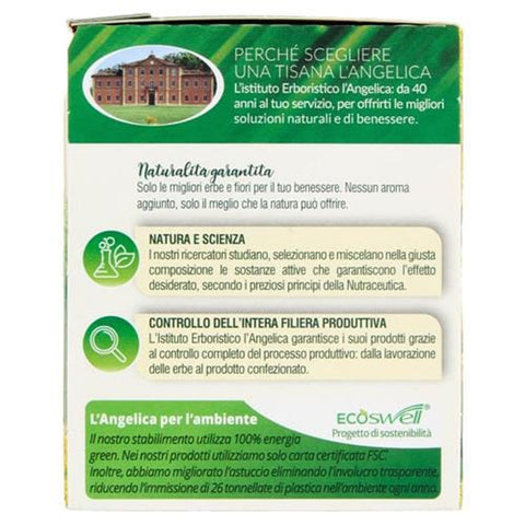 L'angelica Kräutertee 5x L' Angelica Le Tisane Finocchio Triplo Active Fencheltee zur Linderung von Blähungen und zur Förderung der Verdauung 18 Filtri 36 g