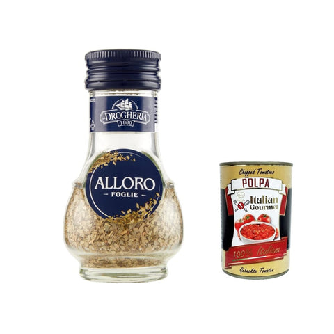 La drogeria 1980 Gewürzmischungen La drogeria 1980 Alloro foglie, Lorbeerblätter 18g 3x Original italienisch inkl. Italian Gourmet Polpa 400g 80273431