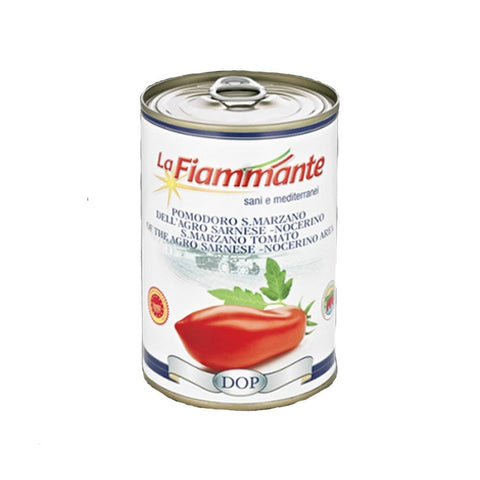 LA FIAMMANTE Gemüse GESCHÄLTE TOMATEN SAN MARZANO LA FIAMMANTE 12 X 400 GR