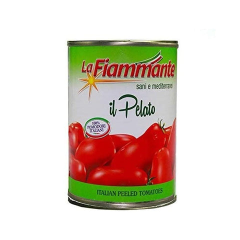 La Fiammante Schältomaten La Fiammante geschälte Tomaten 24x400 g italienisch Original 7438634577361