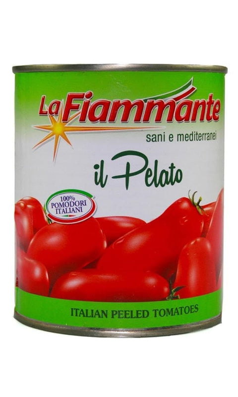 LA FIAMMANTE Tomaten GESCHÄLTE TOMATEN DIE FLAMME 12 X 800 GR 8001737101062