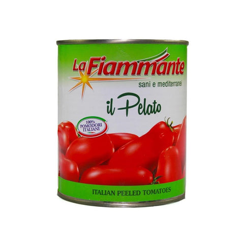 la fiammante GESCHÄLTE TOMATEN DIE FLAMME 12 X 800 GR Original italienisch