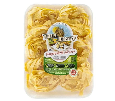 La Lucana Pasta 6x Pasta Artigianale Artisan La Lucana Pappardelle all'uovo 250g