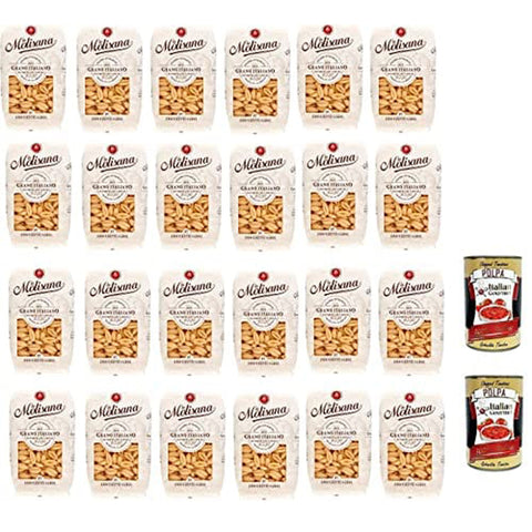 La Molisana Gnocchetti Sardi N.27 Pasta Lenta Lavorazione Teigwaren aus Hartweizengrieß Bronze Zeichnung 24x500g Original italienisch