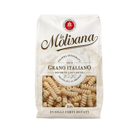 La Molisana Fusilli Corti Bucati La Mo. 10x500g Original italienisch