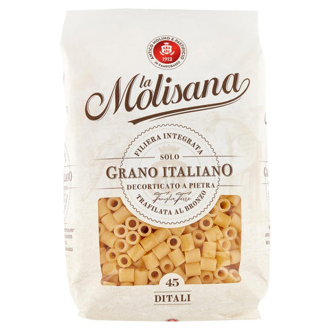 La Molisana Kurze Pasta La Molisana Ditali La Molisana n.45 (1) italienisch Original Pasta 8004690054505