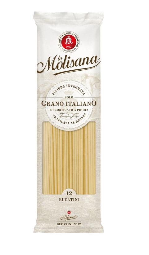 La Molisana Längliche Pasta La Molisana Bucatini, 6er Pack (6 x 500 g Packung) 8004690051207