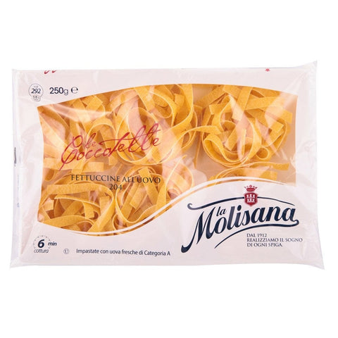 La Molisana pasta 2x La Molisana Fettuccine uovo N. 204 Pasta 250g 8004690158852