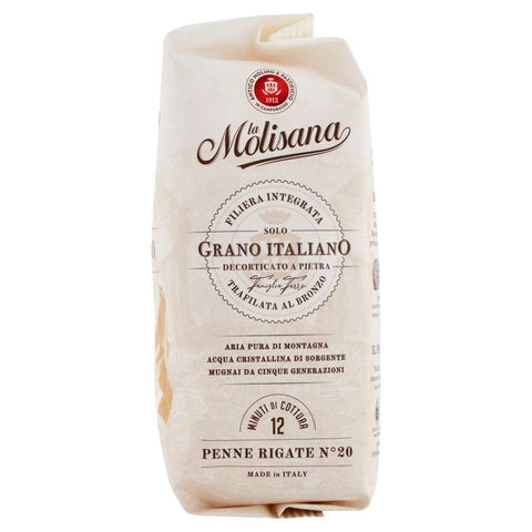 La Molisana pasta La Molisana Penne rigate n. 20 Italienische Weizennudeln 500gr 8004690051207
