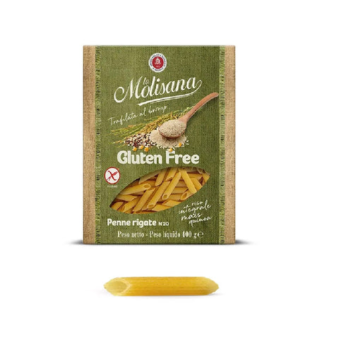 La Molisana pasta La Molisana Penne rigate n.20 Senza Glutine Glutenfreie Penne Rigate 400gr 8004690470039