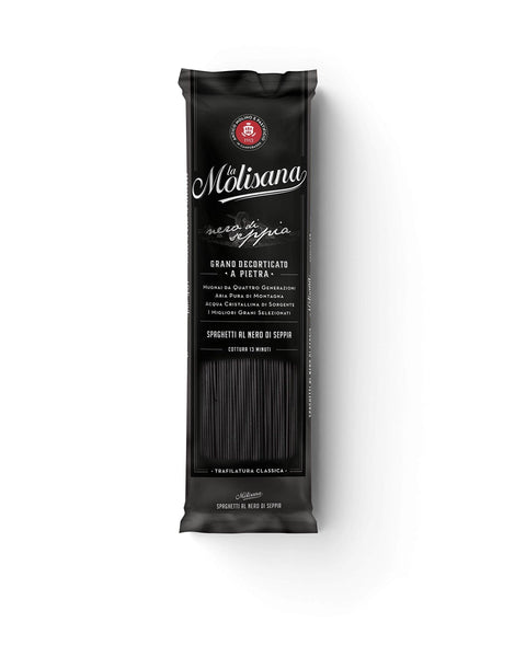 La Molisana Pasta La Molisana Spaghetti al Nero di Seppia (3 x 500g) 631908704365