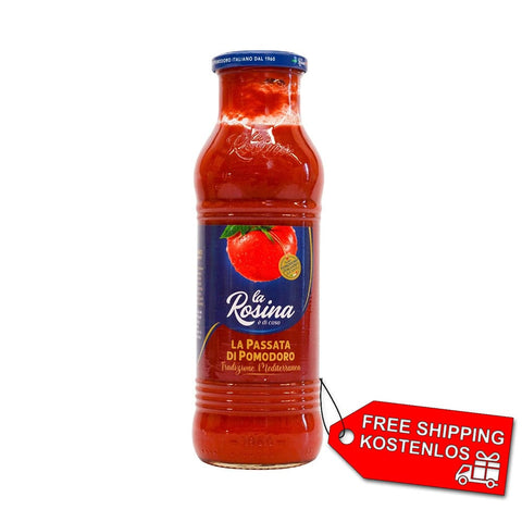 La Rosina Tomaten 12x La Rosina Passata di Pomodoro Tomatenpüree 680g 8011988000113
