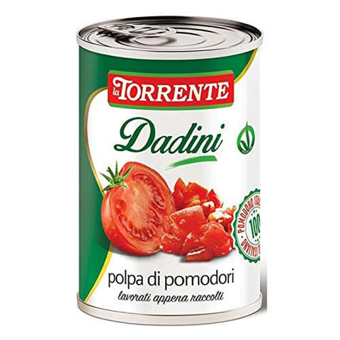 La Torrente Gehackte Tomaten La Torrente Karton 500g + 24 Stück italienisch Original