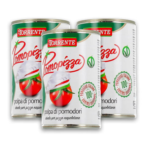 La Torrente Zerkleinerte Tomaten Pomopizza - La Torrente - Bieten Sie 3 Stücke an 5kg Original italienisch