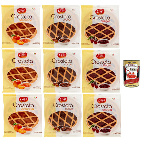Lago 1968, Crostata Testpaket 12x350g Original italienisch Gebäck
