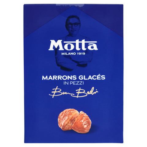 LAOSEP Kategorien Motta Marrons Glacés in pezzi Kastanien Süßlich 100% Italian 350g in Stücken im Kasten 8034097876639