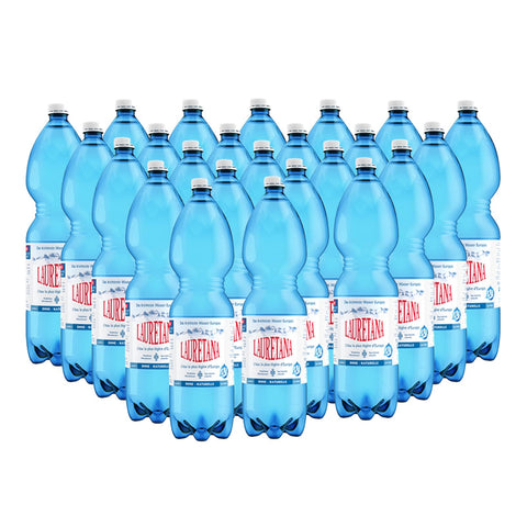 Lauretana - STILL in der 1 PET Flasche 24 Flaschen (ohne Pfand) 1,5 l italienisch Original Wasser