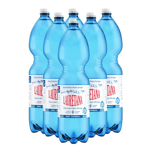Lauretana STILL in der PET Flasche, ) 6x1,5l Original italienisch Getränk
