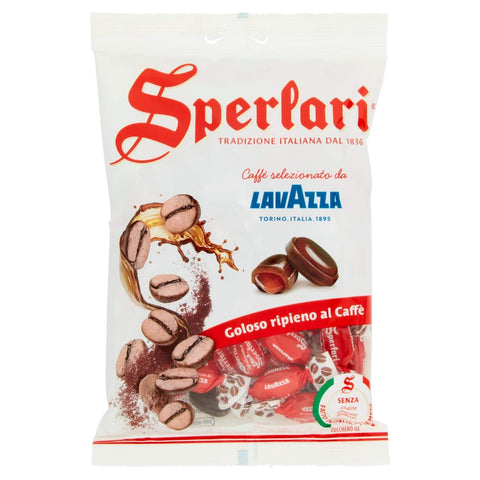 Lavazza Frucht- & Kräuterbonbons Sperlari Caramelle ripiene al Caffe/Kaffeebonbons 175 gr. 8004190052827