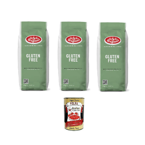 Le 5 Stagioni Mulino 5 Stagioni Farina Glutenfreies Mehl 3x 1kg italienisch Original