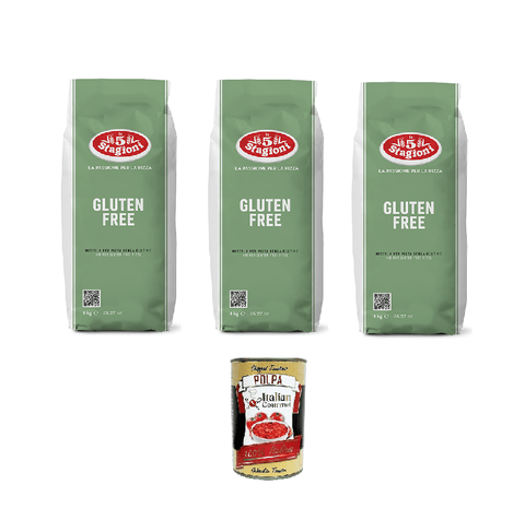 Le 5 Stagioni Brot Le 5 Stagioni Mulino 5 Stagioni Farina Glutenfreies Mehl 3x 1kg italienisch Original 8014601015372