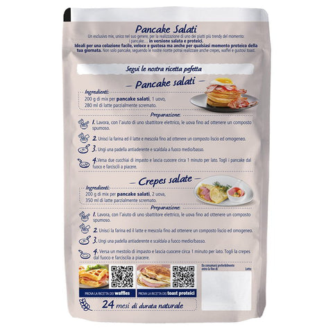Le Farine Magiche Brot Le Farine Magiche Lo conte Mix Per Pancake Salati Mehl für herzhafte Pfannkuchen 200 g