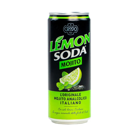 Lemon Soda Limonade Lemon Soda Mojito Limonade (24 x 330ml) von Crodo - alkoholfreie Limettenlimonade - natürliche Aromen - Limettensaft aus Süditalien - erfrischend fruchtig - Cocktail alkoholfrei - EINWEG Dose 89336628935
