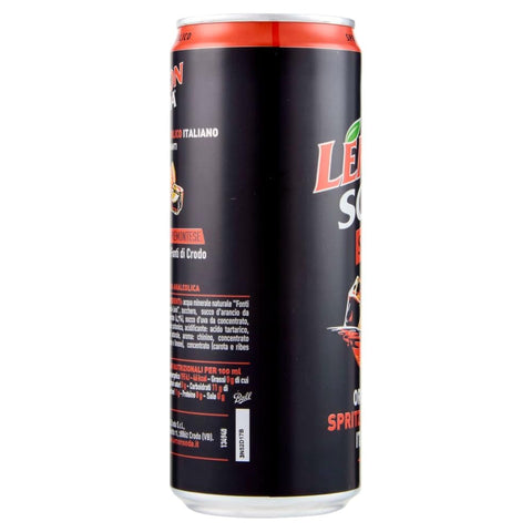 Lemonsoda Energy Drinks Lemonsoda Spritz Kohlensäurehaltiges Erfrischungsgetränk mit Orangensaft, 24 x 33 cl