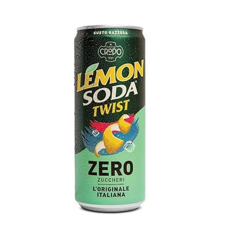 LEMONSODA Twist ZERO Gazzosa 24x33cl Original italienisch Getränk