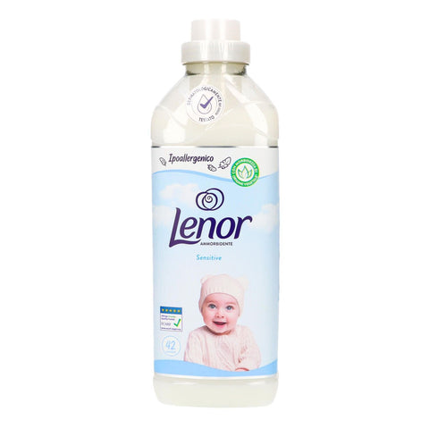 Lenor ammorbidente SENSITIVE Weichspüler 42 Wäschen 966ml Original italienisch