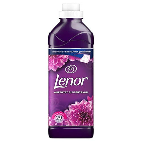 LENOR Flüssiger Weichspüler 6er Pack - Lenor Weichspüler - Amethyst Blütentraum - 870 ml (29 Wäschen) 8001841149998