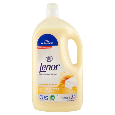 Lenor Flüssiger Weichspüler Lenor Benzisothiazolinon 4 l italienisch Original Weichspüler 4084500299047