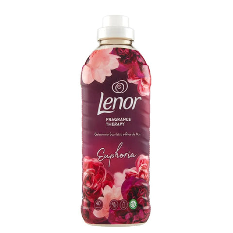 Lenor Weichspüler Lenor Euphoria Gelsomino Scarlatto e Rose de Mai Konzentrierter Weichspüler mit scharlachrotem Jasmin und Rose de Mai 40 Waschgänge  840ml 8006540891483