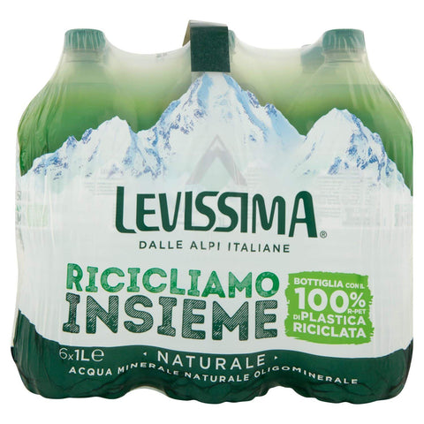 Levissima Acqua Minerale Naturale 1x1l Original italienisch Feinkost