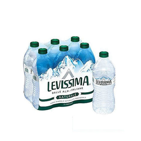 Levissima Wasser Levissima Acqua Minerale Naturale Natürliches stilles Wasser 6x500ml 80015598